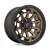 Felga aluminiowa D696 Covert Matte Bronze Black Bead Ring Fuel 17x9" 5x127 ET 1